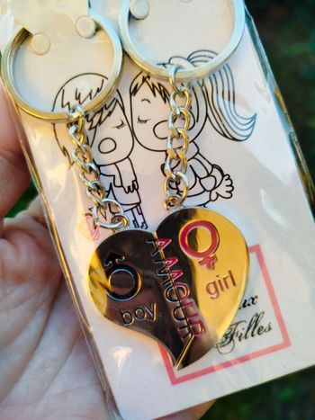 Porte clés Saint Valentin Les bijoux des filles