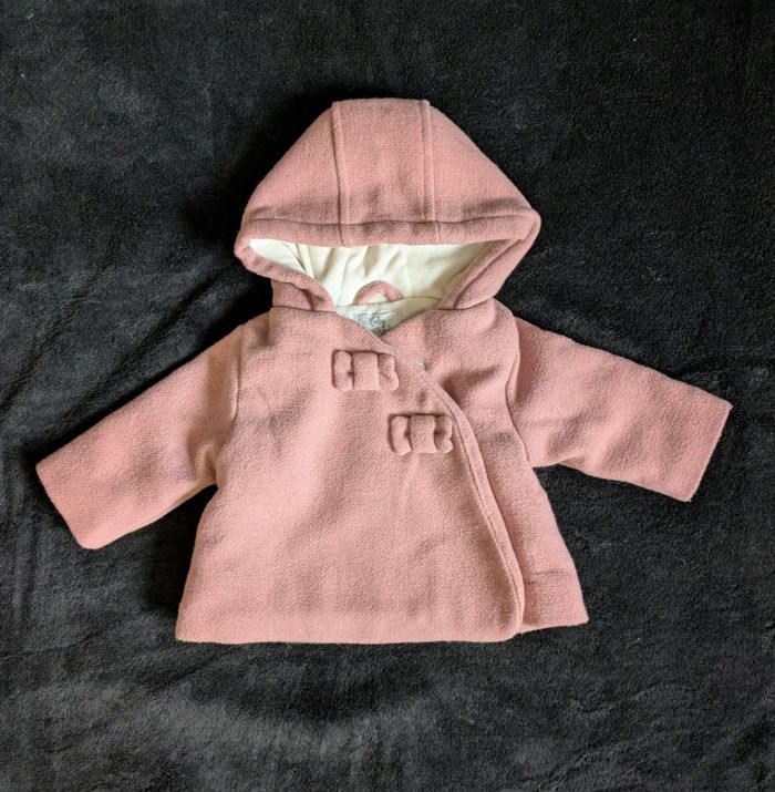 Manteau Rose Verbaudet Neuf 3mois