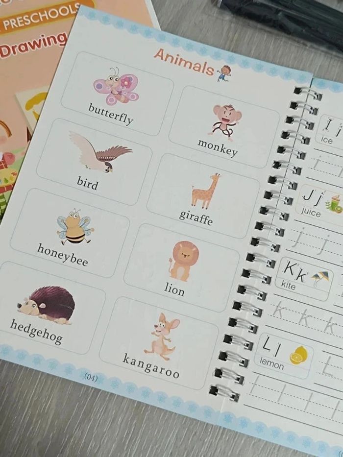 Lot de 4 cahiers d'écriture magique - photo numéro 17