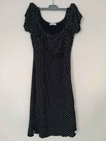Robe noire moulante en M