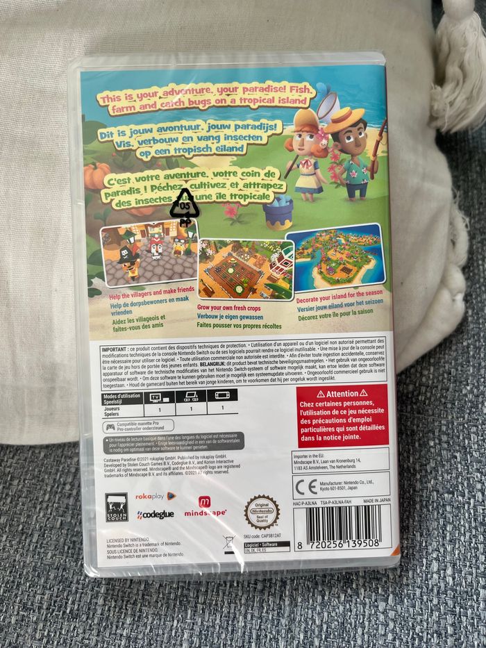 Jeu Nintendo switch castaway paradise - photo numéro 2