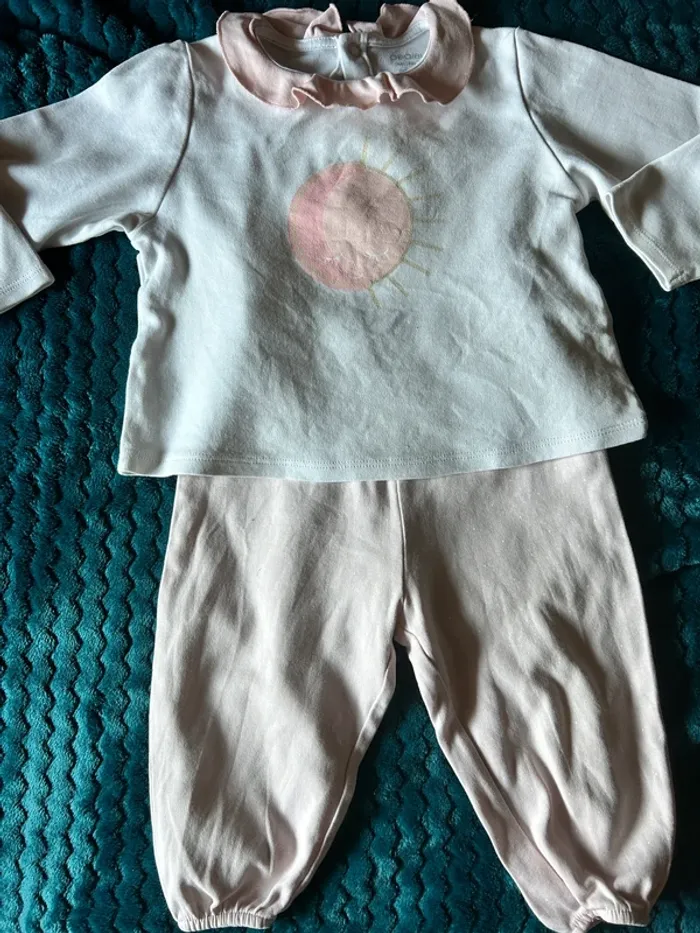 Lot de 2 pyjamas 2 pièces – Obaïbi – 18 mois - photo numéro 9