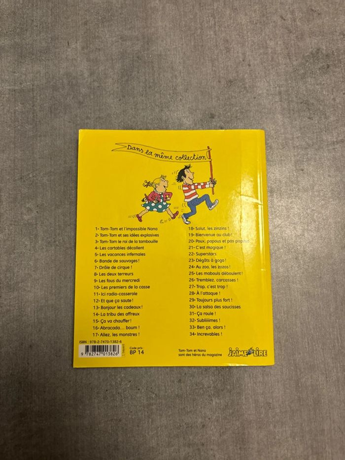 Livre TomTom et nana les cartables décollent - photo numéro 3