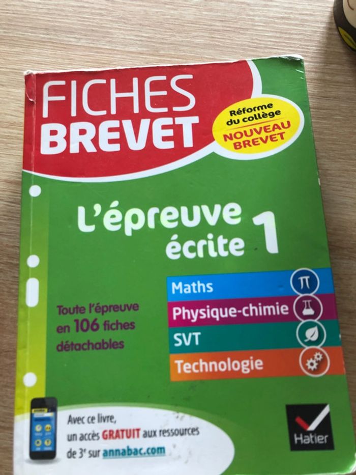 Fiches brevet - photo numéro 2