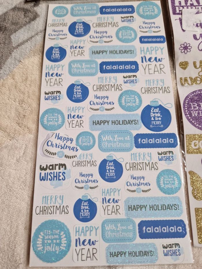 Lot de paquets de stickers neufs - photo numéro 3