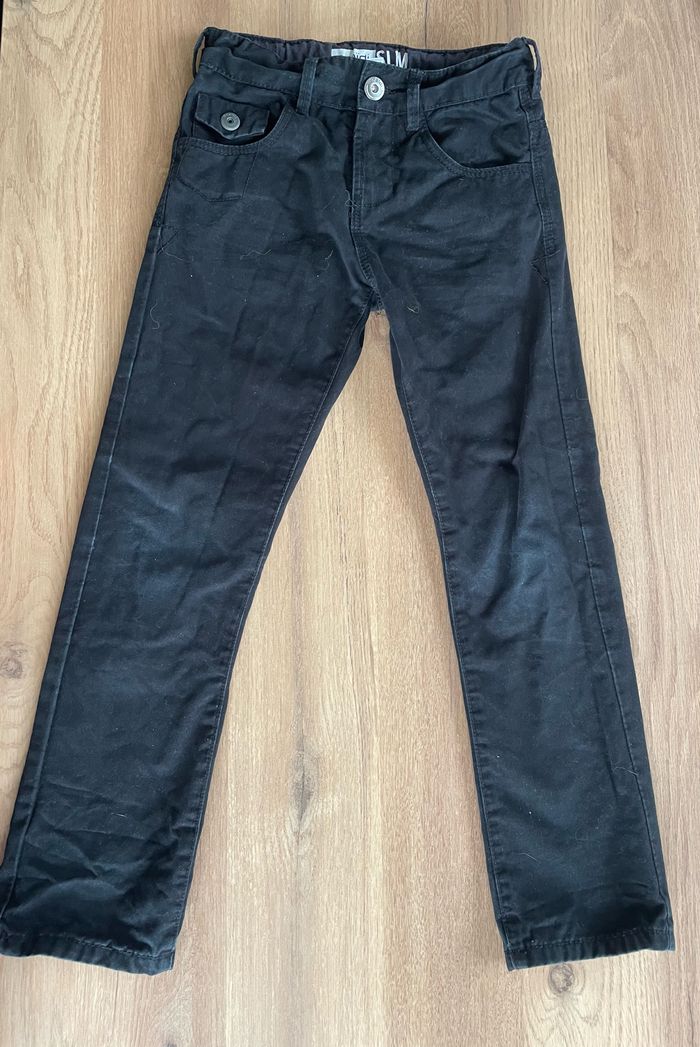 Pantalon noir slim 8 ans