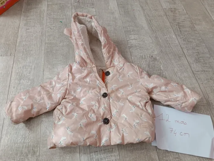 Manteau catimini 12 mois 74 cm