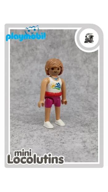 🚂 Figurine ▪ vacancier surfeur Playmobil
