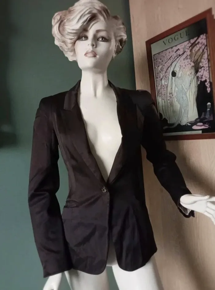 Blazer noir 34
