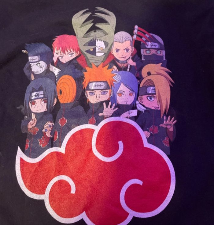 Tes shirt naruto akatsuki - photo numéro 7
