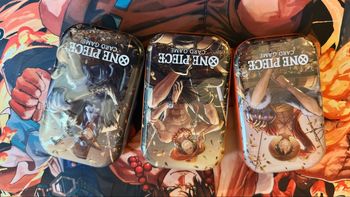 Mini Tin Art Set Volume 2 - Ace - Luffy - Sabo