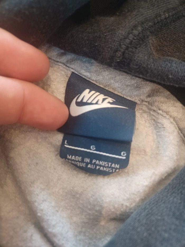 Pull sweat à capuche Nike en be L - photo numéro 3