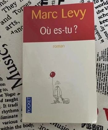 Livre Marc Levy Où es tu?