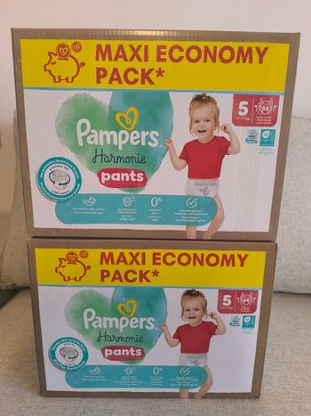 Pampers Harmonie pants T5 - 2*66 couches
