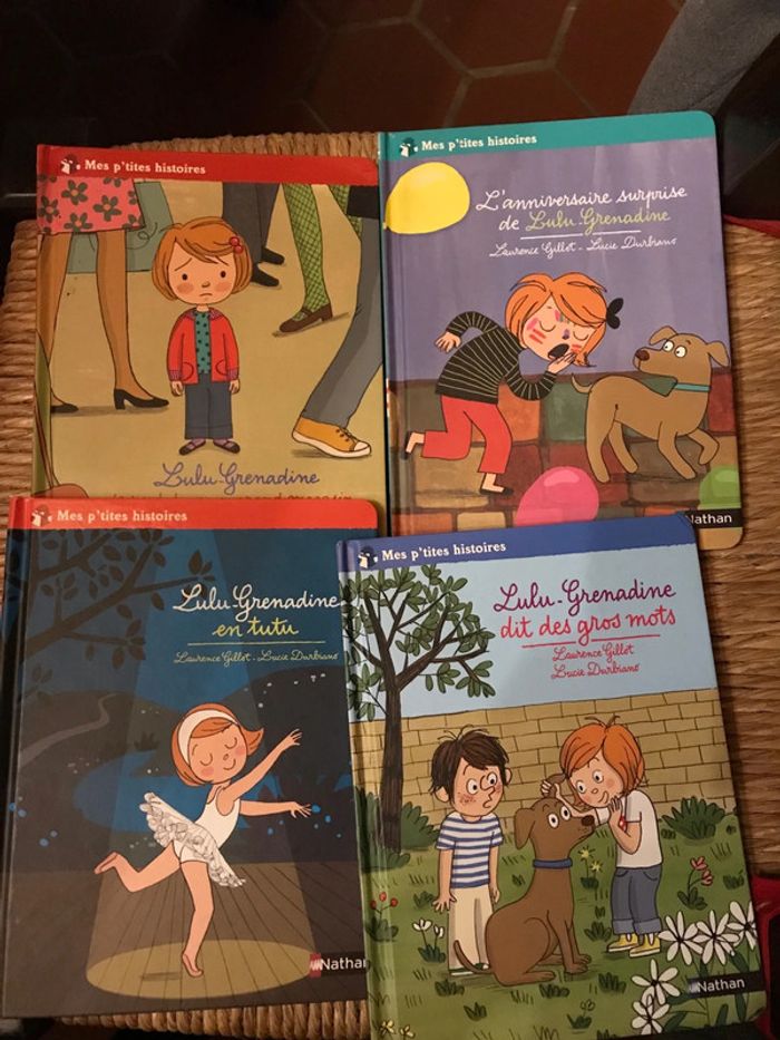 Lot 10 livres lulu grenadine Laurence gillot - photo numéro 4