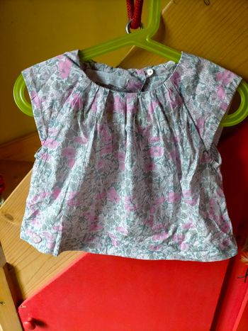 Belle tunique Chateau de sable 2 ans