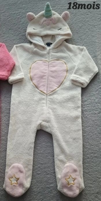 Pyjama/surpyjama licorne