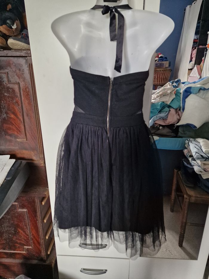 Jolie robe dos nu sexy tulle - photo numéro 5