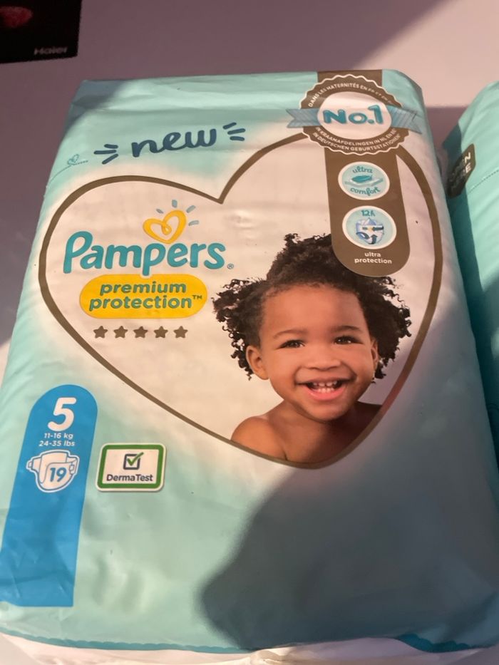 Pampers premium protection