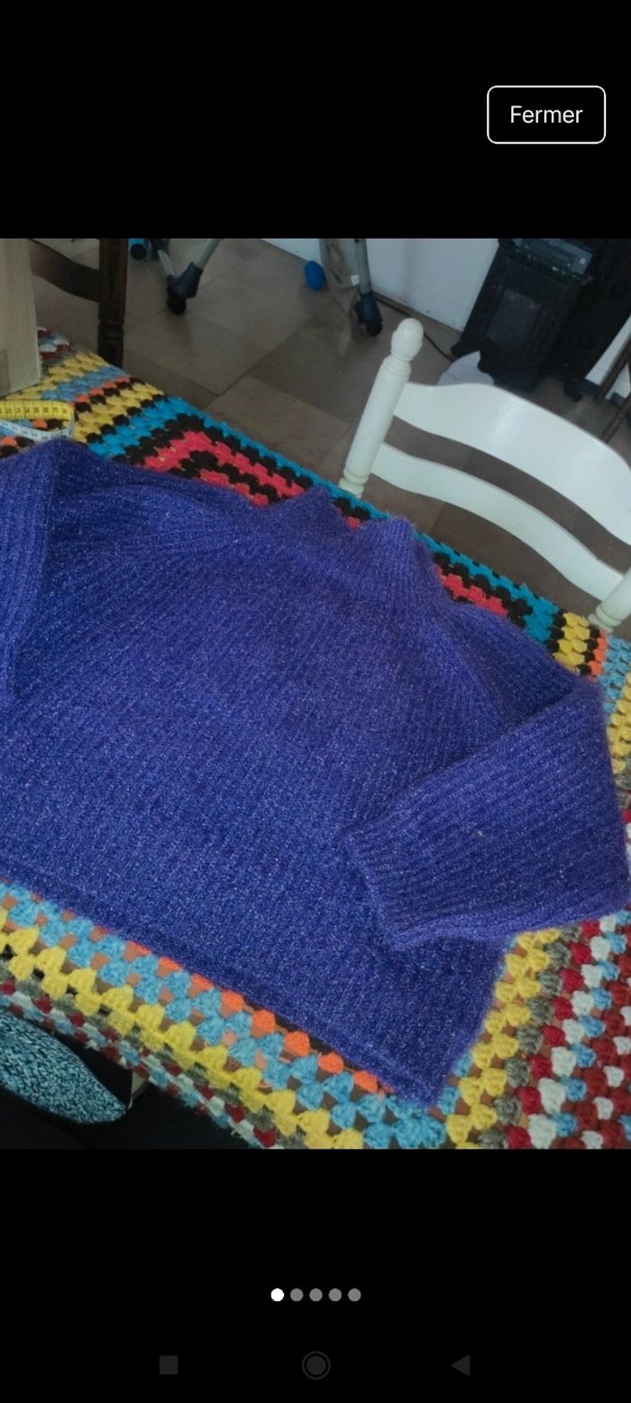 Très beau pull fille e5 - photo numéro 4