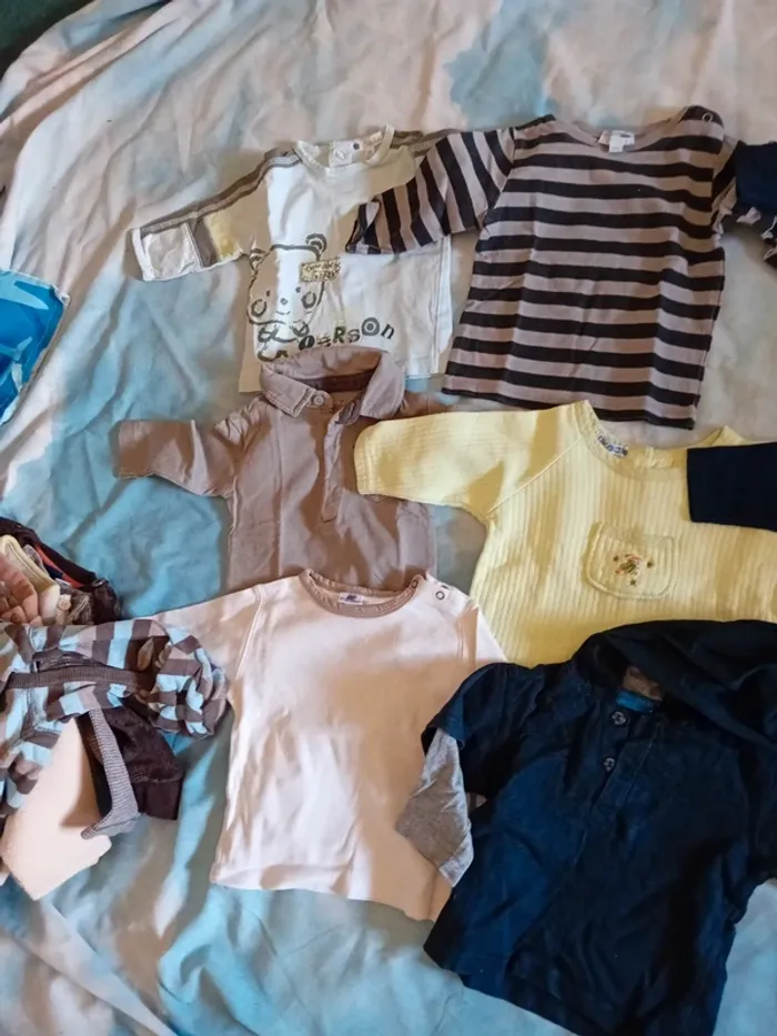 Lot polos 6 mois - photo numéro 5