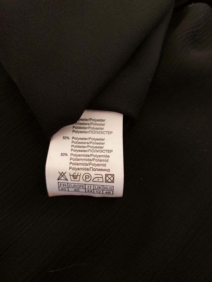 Robe noire mi-longue Camaïeu - photo numéro 4