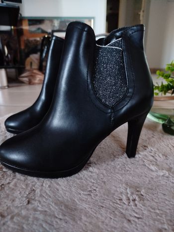 Bottines cuir TEXTO Neuves
