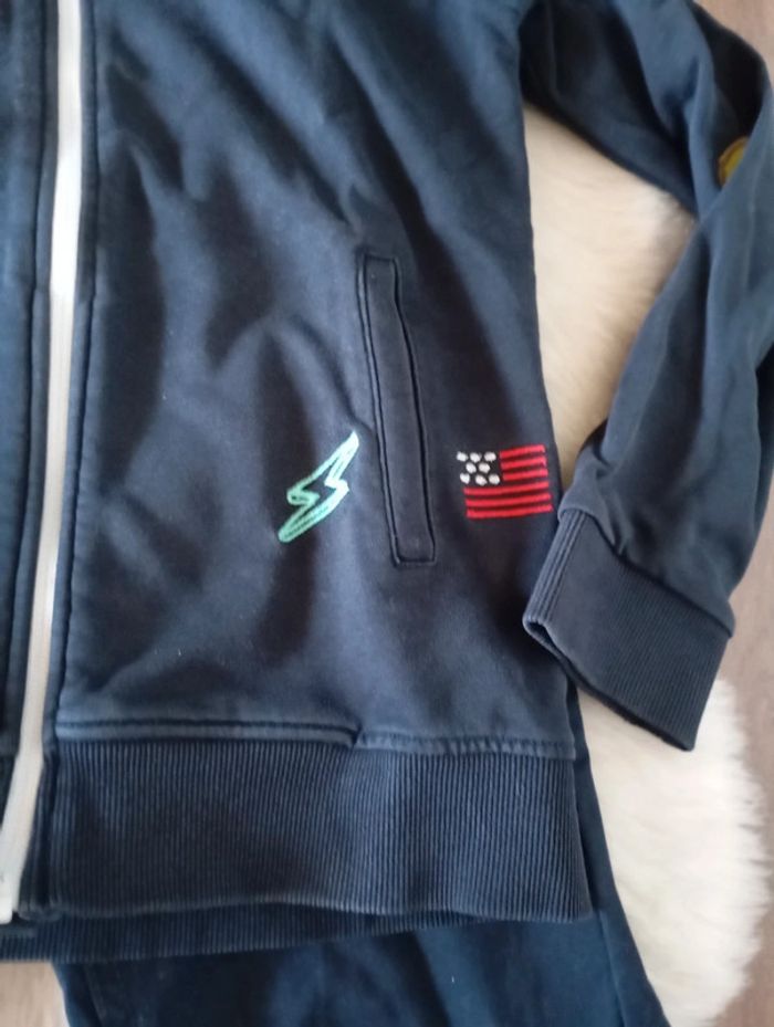 Veste IKKS 🧥 sweat mixte marine 12 ans + pantalon in extenso 10 ans - photo numéro 3