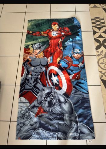 Serviette 140x70 Marvel avengers capitaine america bain toilette plage vacances neuve éponge
