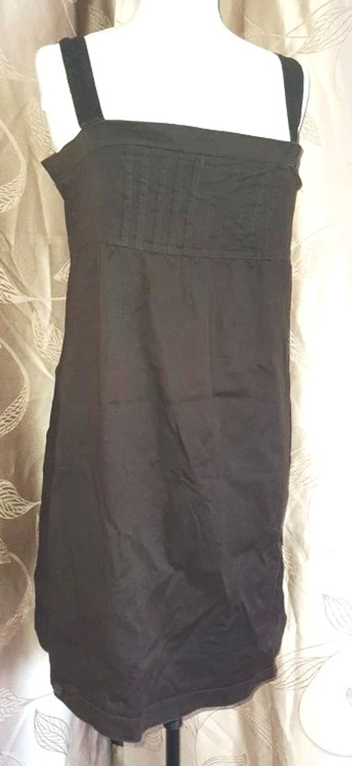 Robe marron femme 44 - XXL - photo numéro 1
