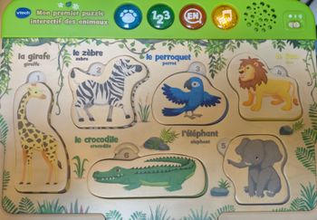 Puzzle interactif vtech