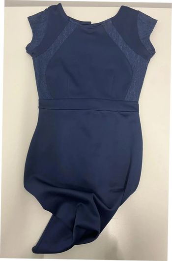 Robe bleue taille S Voyelles