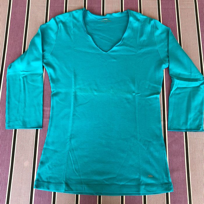 Top Longchamp turquoise