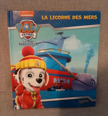 Livre pat patrouille la licorne des mers