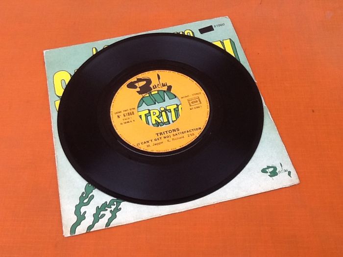Vinyle 45 tours Tritons I can' t get no satisfaction (1973) - photo numéro 3