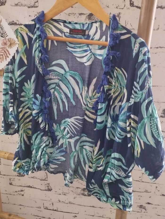 Gilet blouse catimini jungle dream 8ans - photo numéro 10