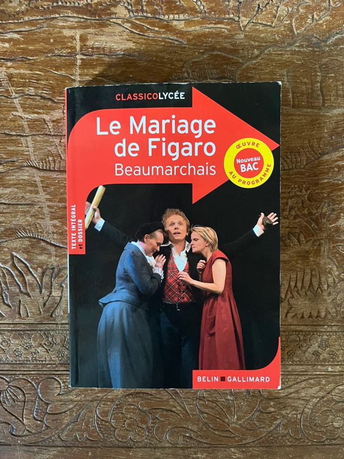 Livre programme bac : La Mariage de Figaro - Beaumarchais - photo numéro 2