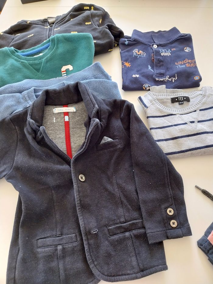 Lot 15 vêtements garçon 3 ans - photo numéro 7