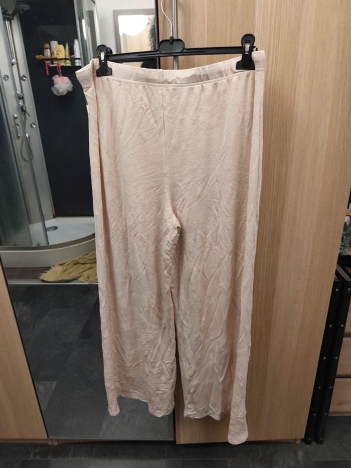 Pantalon large beige Primark - Taille L (convient aussi XL) - photo numéro 2