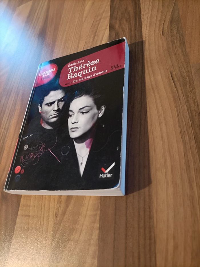 Livre Thérèse Raquin de Zola - photo numéro 2