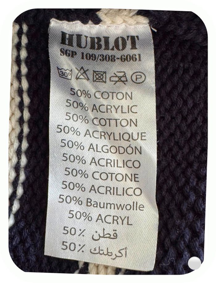 Pull marinière bleu marine Hublot Taille 6 ans - photo numéro 4