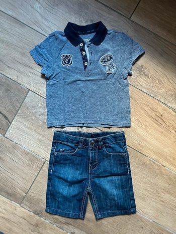 Ensemble short et polo orchestra 4 ans
