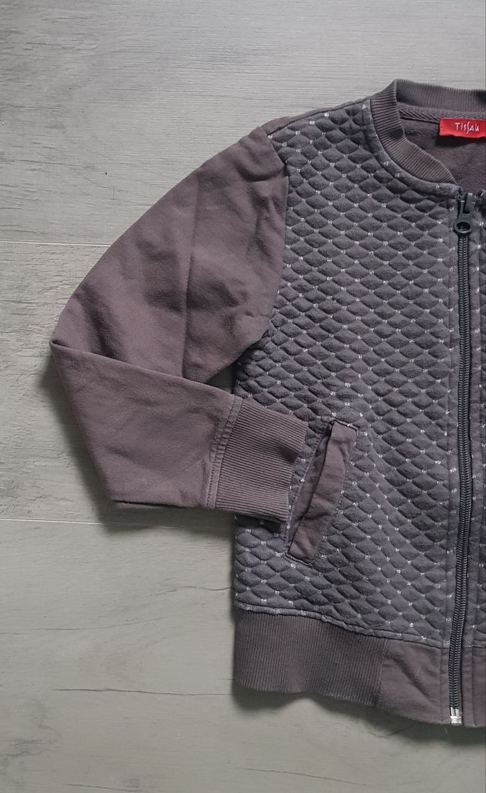 Veste/gilet zippée fille Tissaia 6 ans - photo numéro 2