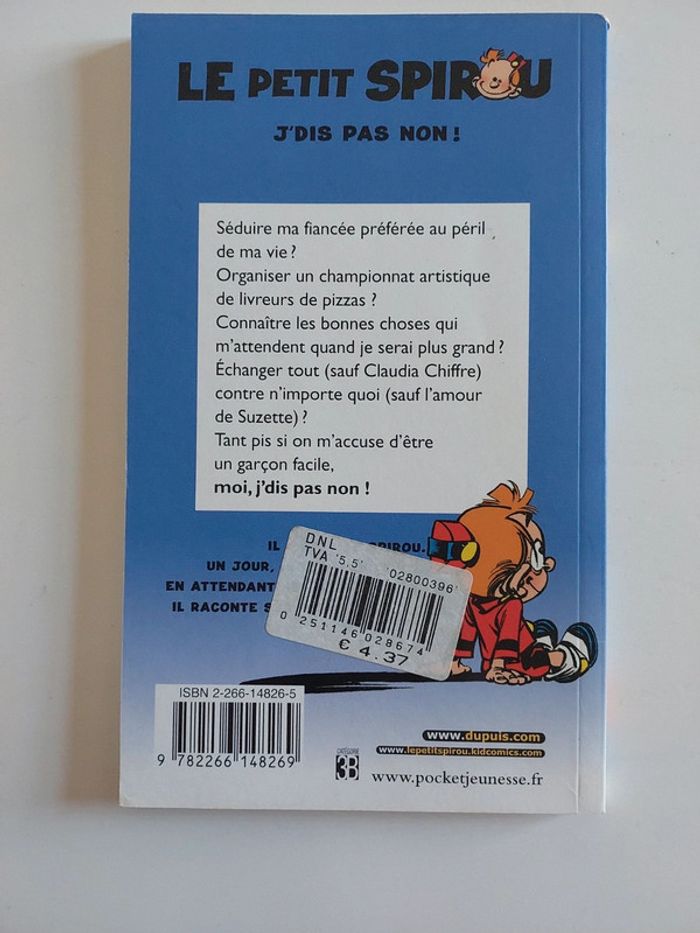 Le petit Spirou J'dis pas non ! Tome-Janry - photo numéro 2