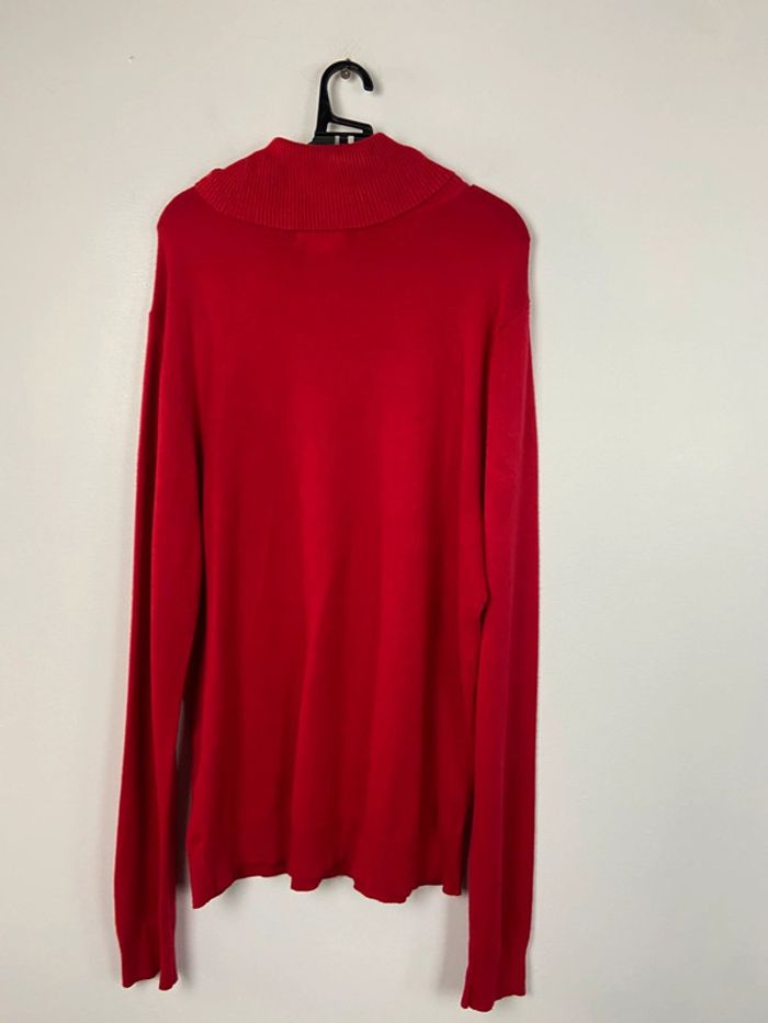 Pull rouge Calvin Klein taille L - photo numéro 2