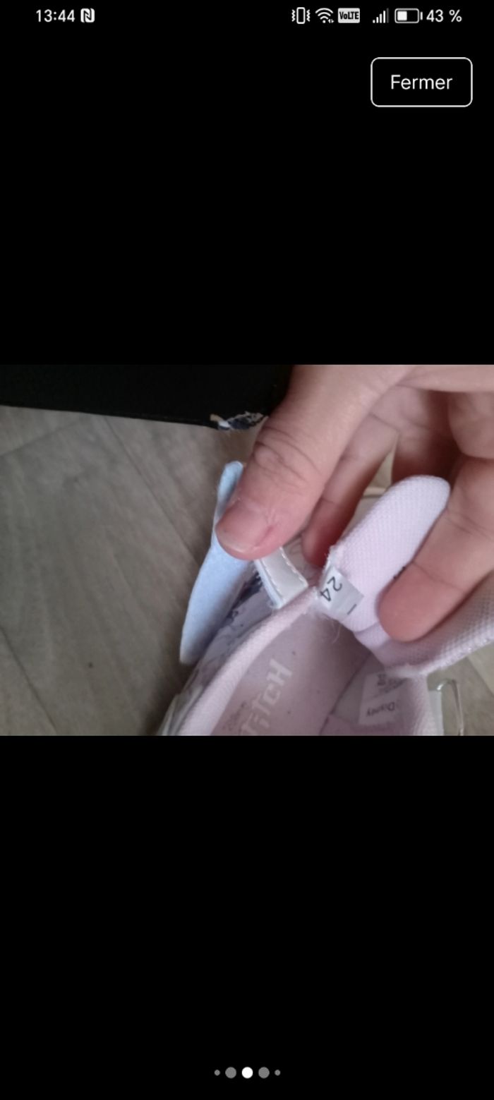 Basket enfants fille - photo numéro 4