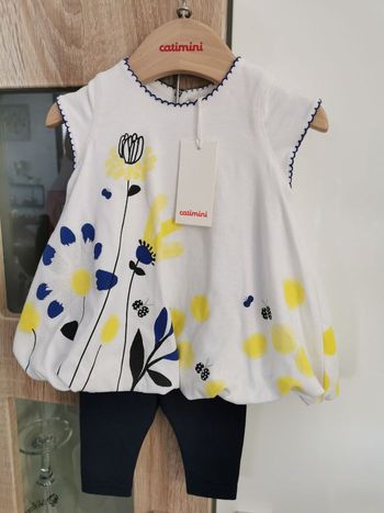 Robe legging Catimini neuf 1 mois