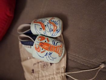 Chaussons cuir 6-12 mois