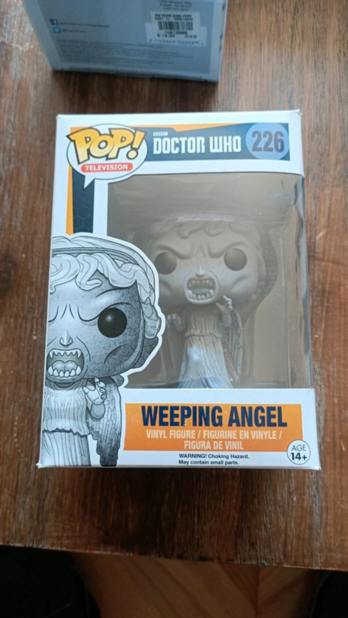 Funko pop weeping angel 226