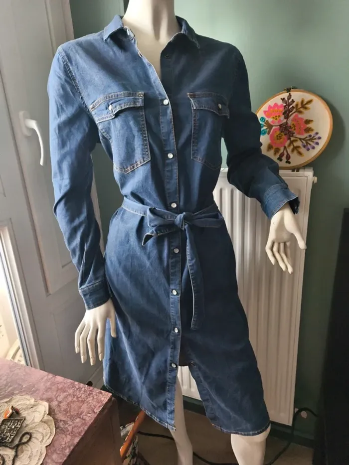 Robe en jean souple 40 - photo numéro 2